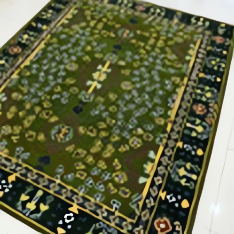Emerald Heritage Rug — full rug
