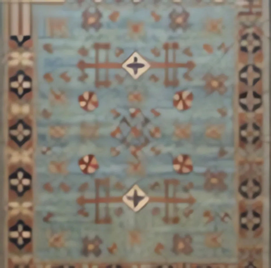 Heritage Geometric Rug — full rug