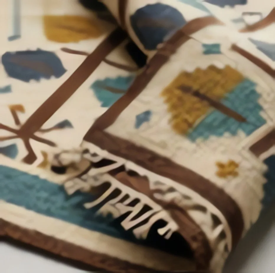 Heritage Kilim Rug — close-up